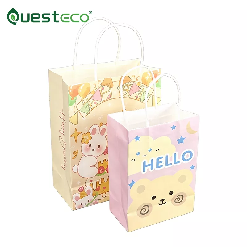 Beg Kertas Ivory Dengan Pemegang